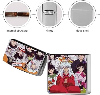 Amazon.co.jp: 犬夜叉 ライターケース ZIPPO兼用ケース ジッポ